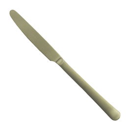 Herdmar Cuchillo de Mesa Oslo Champagne 12 Unidades 23 cm